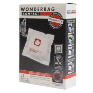 Sacos para aspirador Rowenta Wonderbag WB305120, sacos de substituição para aspiradores compatíveis