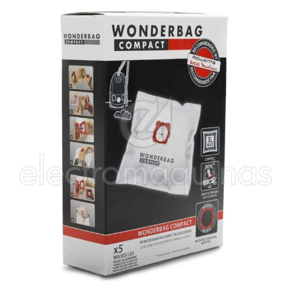 Sacos WB305120 Wonderbag Compact Rowenta