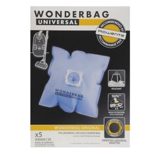 Sacos para aspirador universais originais WB406120, embalagem de 5 sacos para aspirador