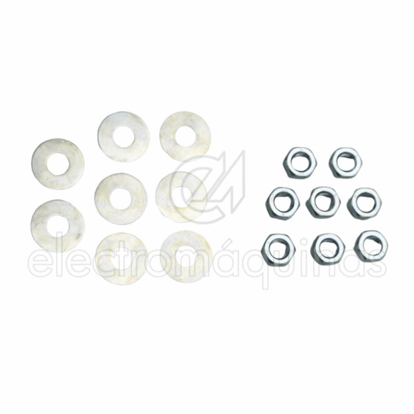 Conjunto de 4 amortecedores antivibração SG40 para ar condicionado, referência 0287008001171.