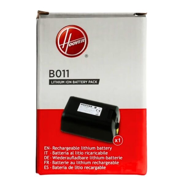 Bateria de substituição para aspirador vertical Hoover B011, referência 35602207.