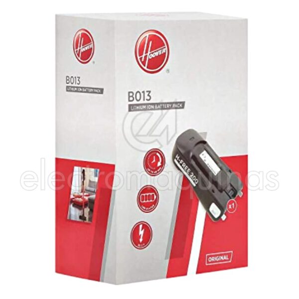 Bateria de substituição para aspirador vertical Hoover B013, referência 35602209.