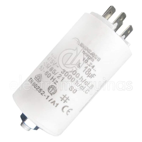 Condensador 18MF 425V Ducati