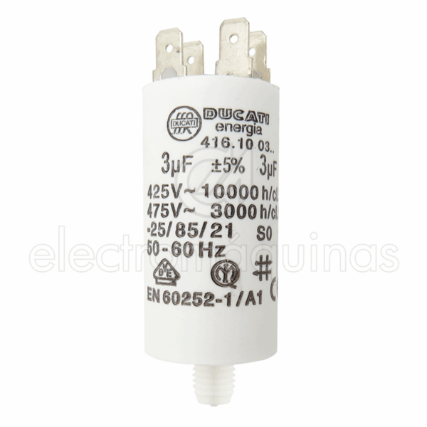 Condensador para exaustor 3MF 0100095002068 - Image 2