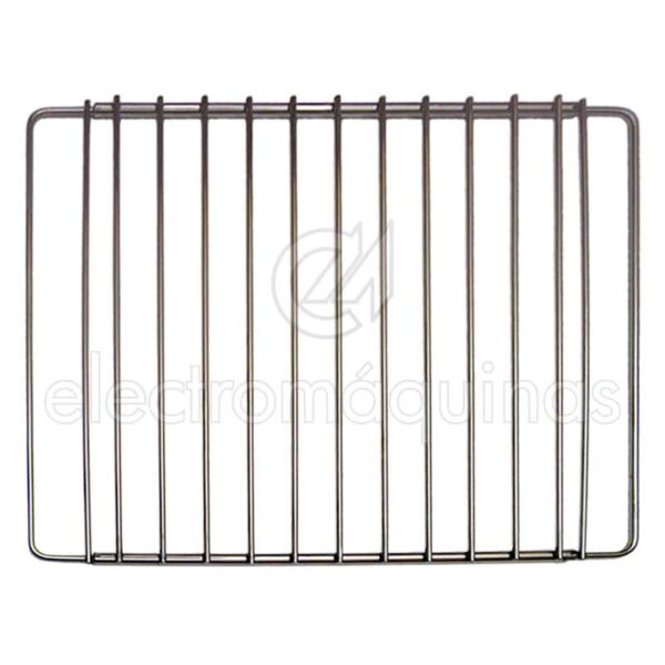 Grelha de forno universal extensível com mola, de 31 x 39 cm até 56 cm de largura.