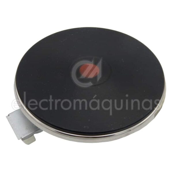 Placa para fogão elétrico, de 2000W e 18cm de diâmetro.