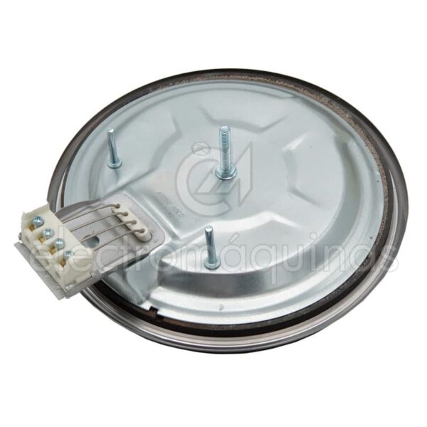 Placa para fogão elétrico, de 2000W e 18cm de diâmetro.