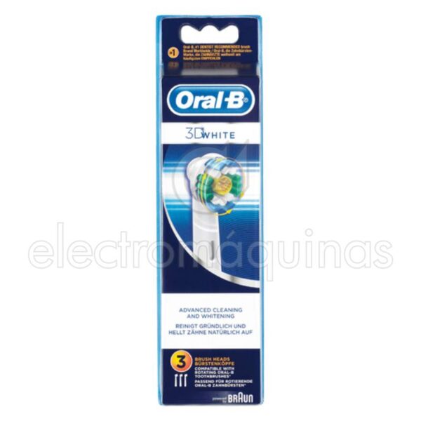 Recarga escovas dentes 64708760 3D White