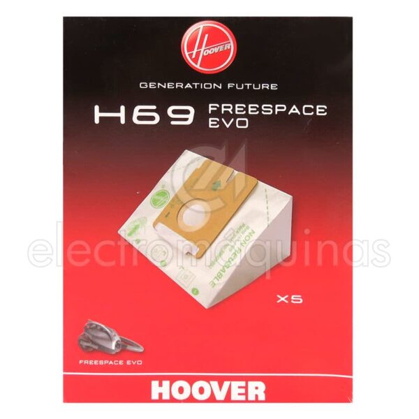 Sacos de aspirador Hoover H69 0431277052068