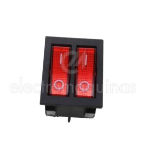 Interruptor Duplo Aquecedor 6T 1287181707061