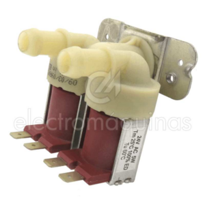 Electroválvula 24 V Dupla 180º Fina