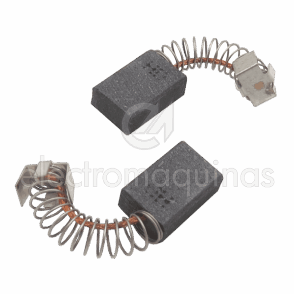 Escovas de carvão com mola 6X10X15mm 1000140090197