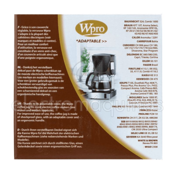 Jarra Cafeteira Wpro 484000000318