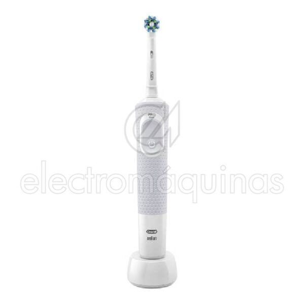 Escova de Dentes D100 Vitality Cross Action Branca 80327116