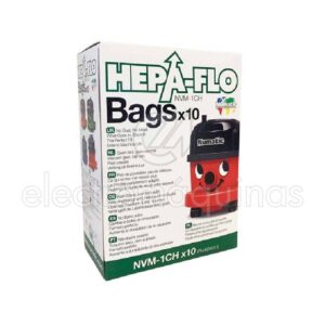 Saco Hepaflo para Aspirador Numatic - 10 unidades