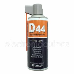 Spray lubrificante multiusos D44, embalagem de 400ml, referência 1087253006065.