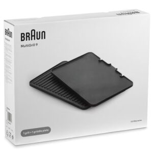 Conjunto de palcas ondula + lisa para grelhador Braun AS00006347