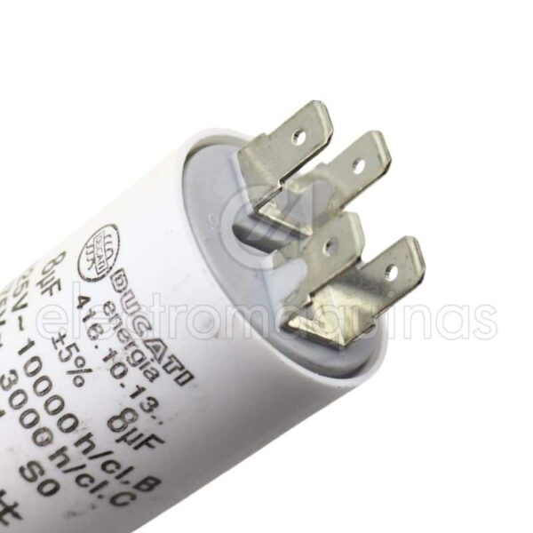 Condensador 8MF 425V Ducati 0100095008068 - Image 2
