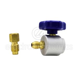 Válvula de passagem 1/4 SAE X H 1-4 para torneira