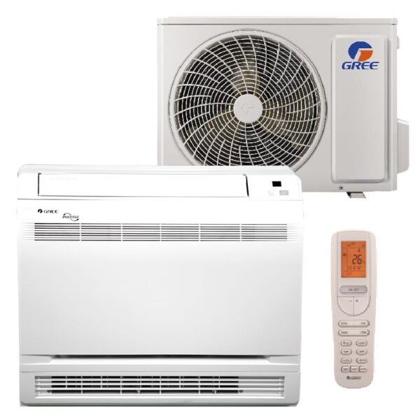 Ar condicionado Gree consola para climatização eficiente de ambientes comerciais e residenciais.