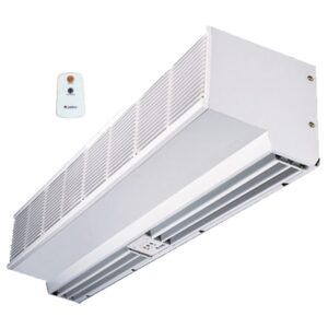 Cortina de ar Gree 140 e 110, modelo 3NGR8001 e 3NGR8001, para portas comerciais ou industriais.