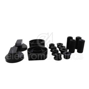 Manípulo para Fogão Universal Preto (4Un.) 0387047017344