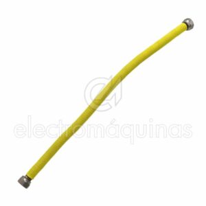 Tubo flexível universal para ligação de gás em fogões.