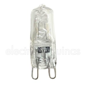 Lâmpada de halogéneo G9 25W 230V para forno Teka – Ref. 83140527.