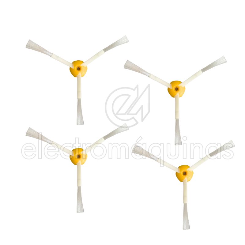 Escovas laterais para aspirador Roomba – 4 unidades – Ref. F60085.