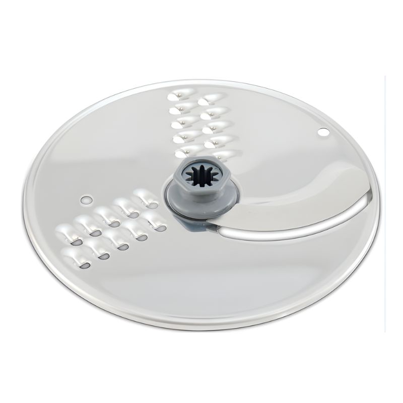 Disco metálico fino de corte/ralado para processador Kenwood FDP300 – vista superior
