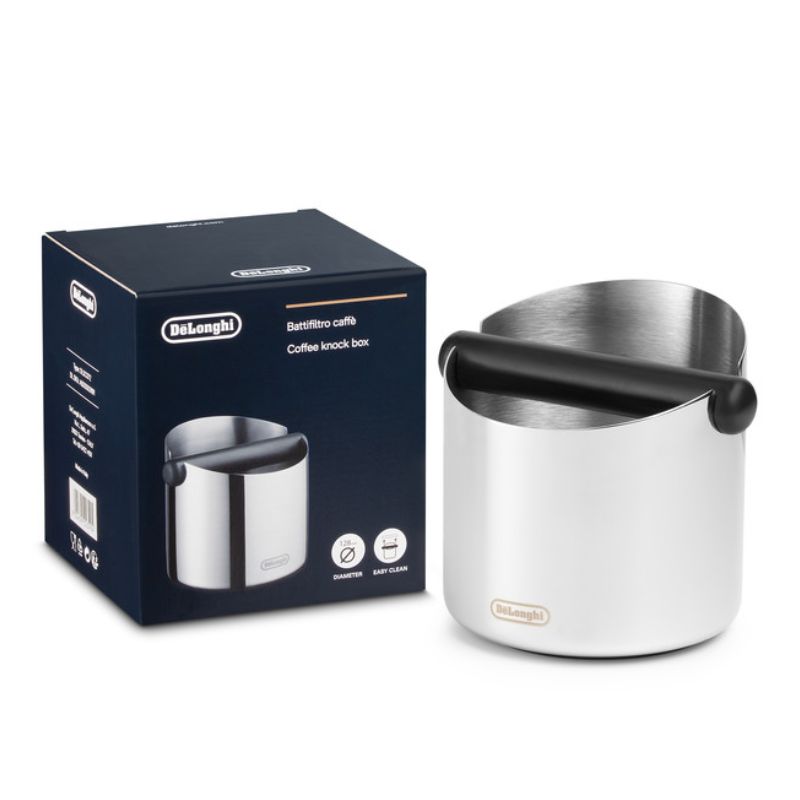 Caixa para borra de café Easy Clean Delonghi AS00003191 — recipiente em plástico rígido para recolha de borras em máquinas de café expresso.
