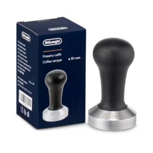 Calcador de café Delonghi AS00006518 — acessório em plástico para compactar o café moído no porta-filtros.