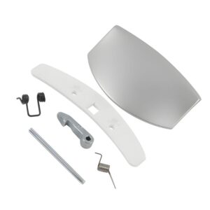 Kit da pega da porta 50277722000 para máquina de lavar roupa Electrolux/AEG, conjunto completo para substituição do manípulo e acionamento de abertura da porta.