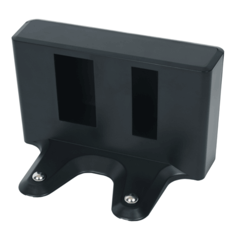 Imagem da base de carregamento SS-2230002831 Rowenta com aspirador robot posicionado, pronta para recarregar a bateria