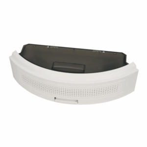 Imagem do recipiente de recolha de pó branco SS-2230002733 Rowenta removido do aspirador robot, pronto para esvaziamento