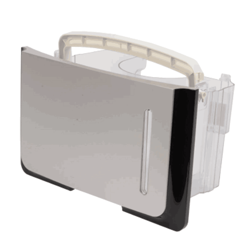 Imagem do depósito CS-00128373 Rowenta encaixado no desumidificador, armazenando água de forma segura