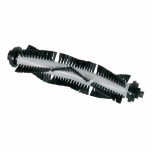 Imagem da escova rotativa central cinzenta RS-2230001923 Rowenta encaixada no aspirador robot, para pavimentos duros; recomenda-se substituição periódica