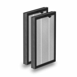 Imagem do filtro Rowenta Allergy + XD6074F0 instalado em purificador de ar, para melhoria da qualidade do ar interior