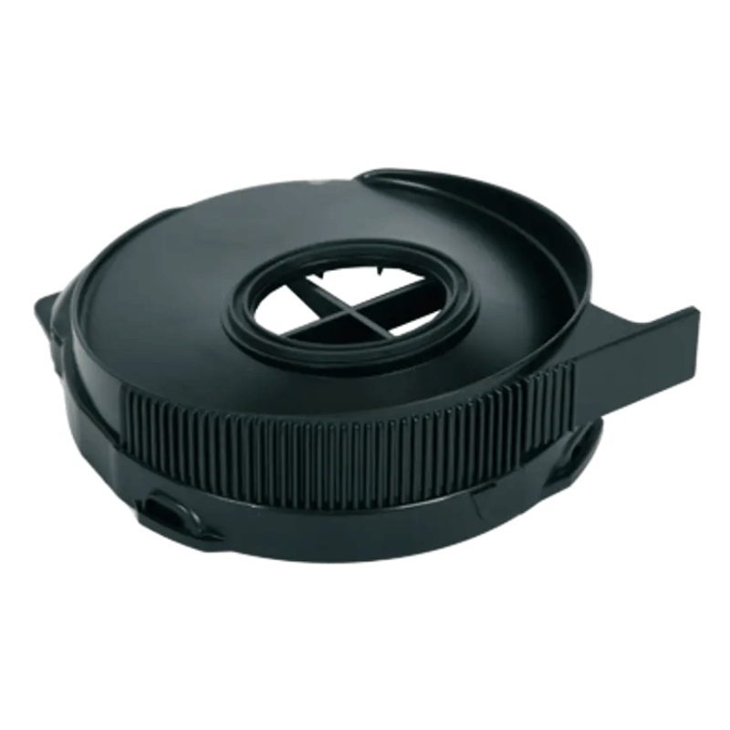 Imagem da tampa do recipiente para pó RS-2230001160 Rowenta, pronta para fechar o recipiente do aspirador robot