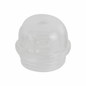 Imagem do vidro protetor da lâmpada Bosch 00155333, evitando contacto com alimentos e resíduos