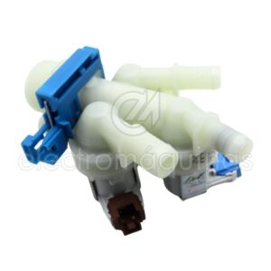 Electroválvula tripla para eletrodomésticos AEG referência 4055017182 peça de reposição