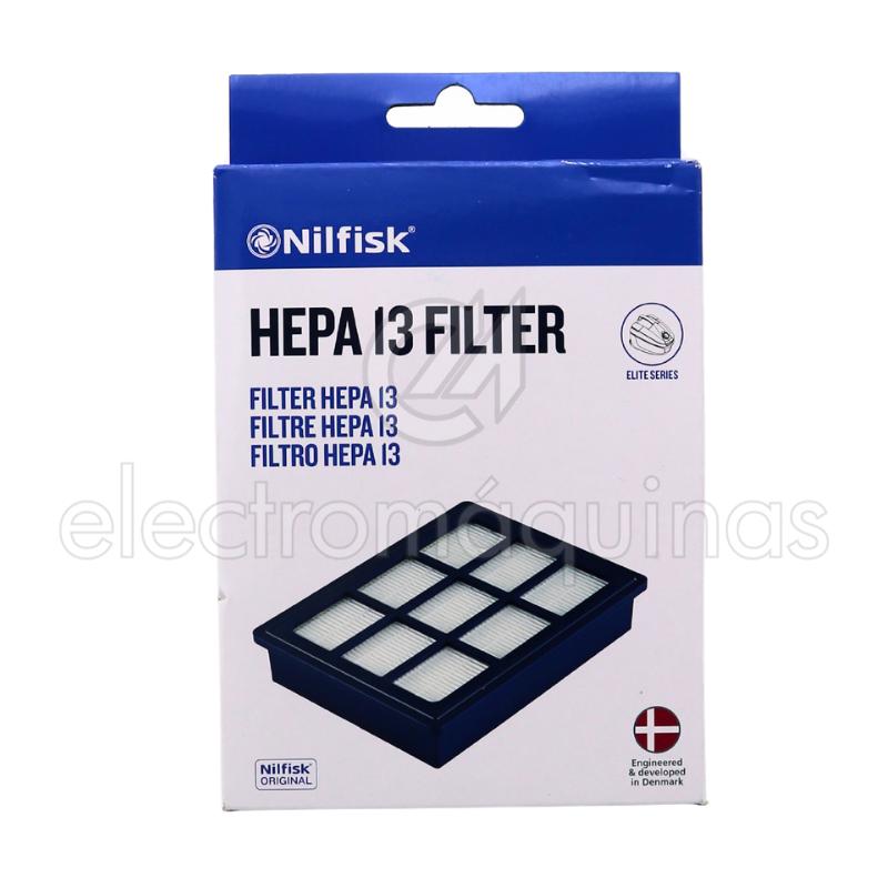 Filtro HEPA para aspirador Nilfisk referência 1471250500 peça de reposição