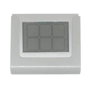 Caixa exterior Typhoon LCD R10058-SC para aspirador central, peça de substituição para proteção do sistema.