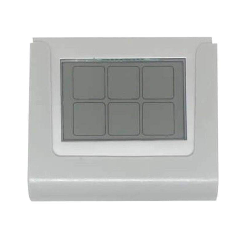 Caixa exterior Typhoon LCD R10058-SC para aspirador central, peça de substituição para proteção do sistema.