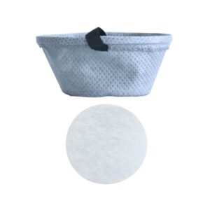Filtro ECO FRESH antibacteriano + disco de fibra R10054-SC para aspirador central, conjunto de substituição.
