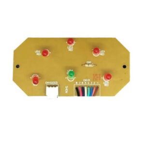 Painel LED frontal Typhoon LED R10061-SC para aspirador central, peça de substituição para indicação do sistema.