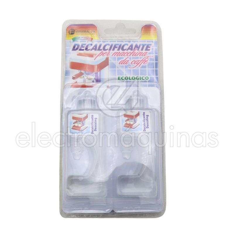 Descalcificante universal ecológico para máquina de café, embalagem com 2 unidades 0400000013184.