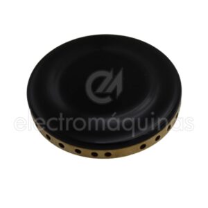 Espalhador Ariston Indesit com tampa 62 mm, peça de substituição para queimador de fogão ou placa a gás.