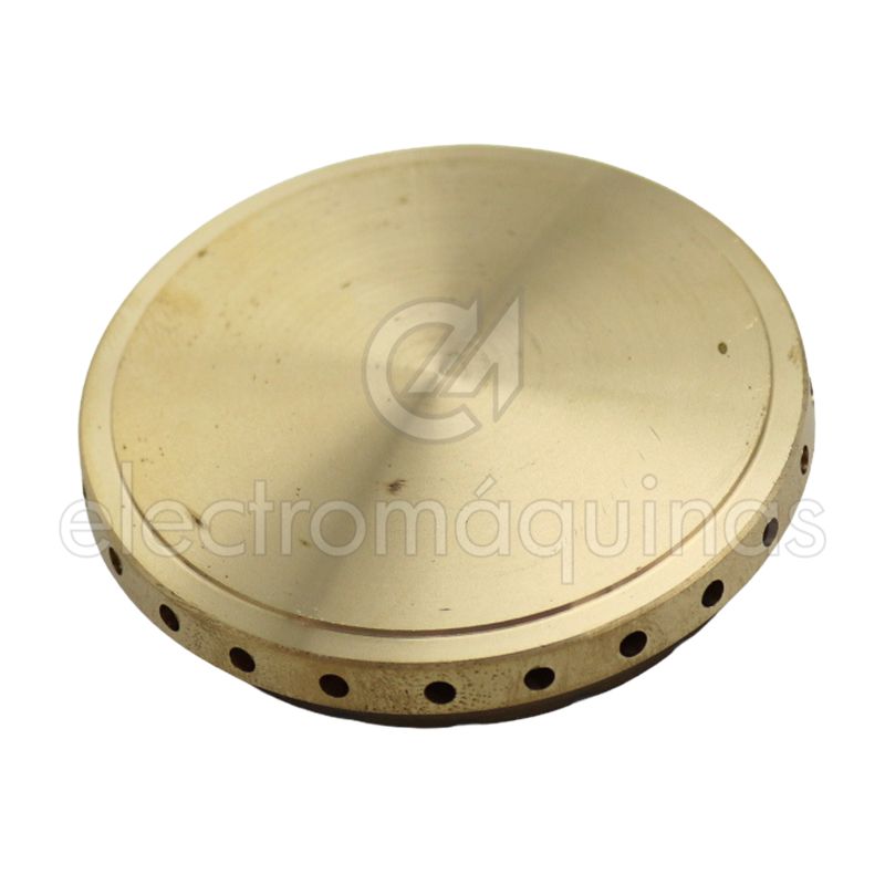 Espalhador Oeiras AE 65 mm 0347146004064, peça de substituição para queimador de fogão ou placa a gás.