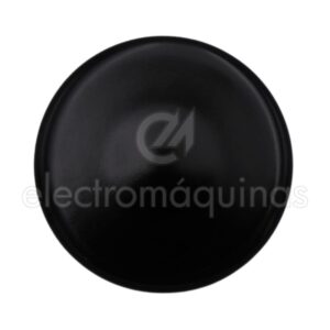 Tampa do espalhador pequeno preta C00052933 / 482000026826, peça de substituição para queimador de fogão ou placa a gás.